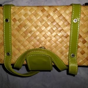 Picnic basket style small purse